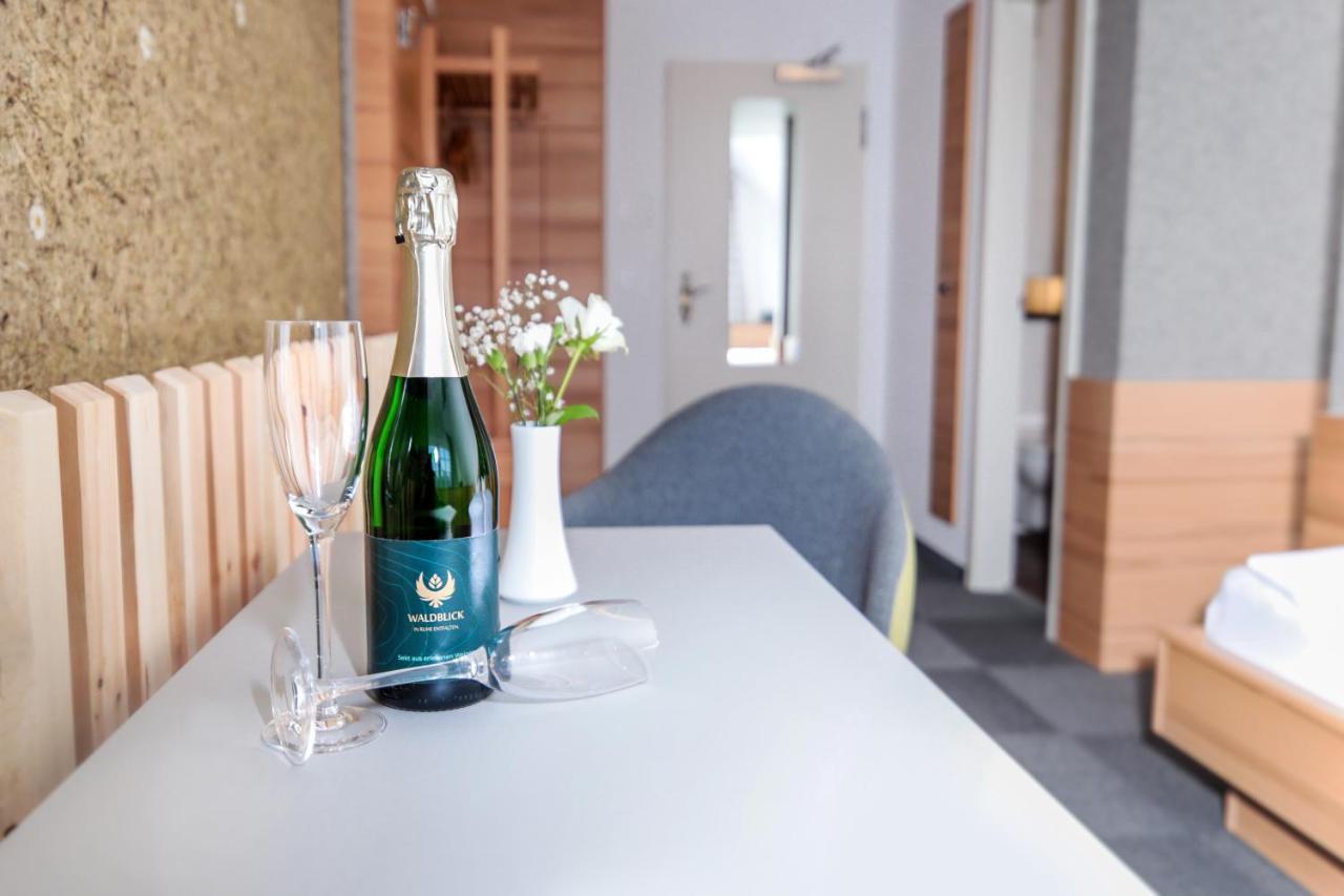 Hotel & Restaurant Waldblick 普尔斯尼茨 外观 照片