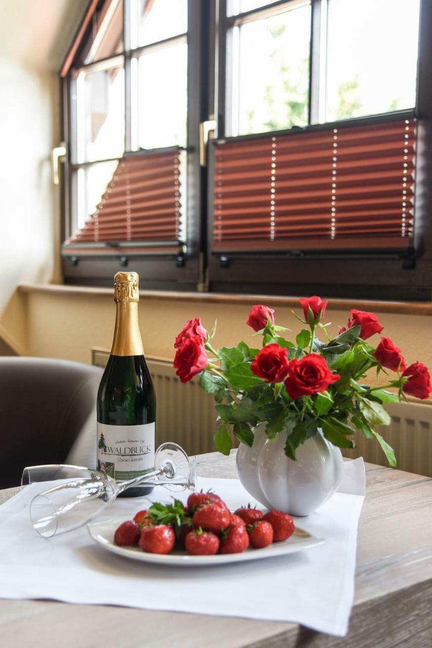 Hotel & Restaurant Waldblick 普尔斯尼茨 外观 照片