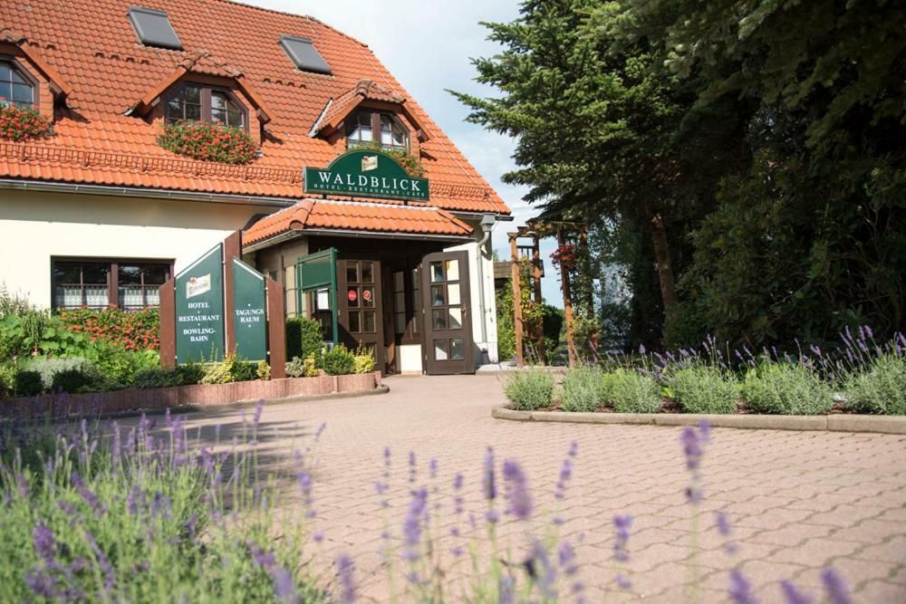 Hotel & Restaurant Waldblick 普尔斯尼茨 外观 照片